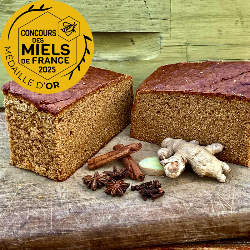 Pain d'épices classique bio médaille d'or