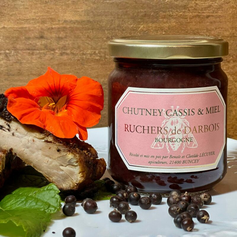 chutney bio cassis et miel