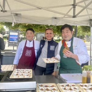 Clotilde Lécuyer et Takashi Kinoshita